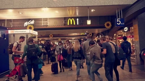 Cologne Central Station  Stock Footage 55693324