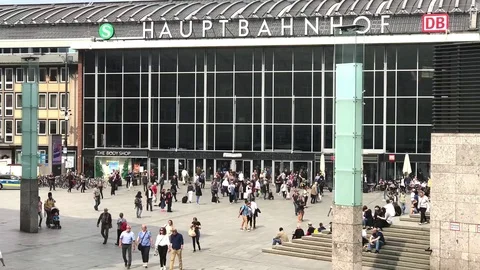 Cologne Central Station Stock Footage 102554762