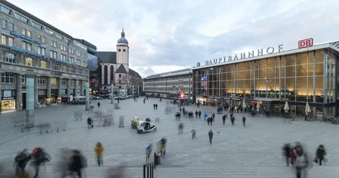 Cologne central station Stock Footage 102626041