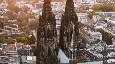 Cologne Cityscape Stock Footage 307448655