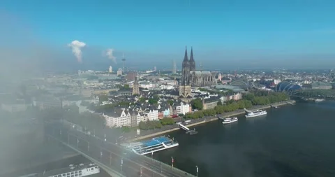 Cologne Cityscape Stock Footage 307450698