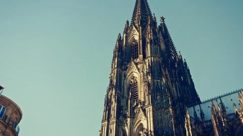 Cologne Dom Cathedral in Cologne Germany Stock Footage 55654569