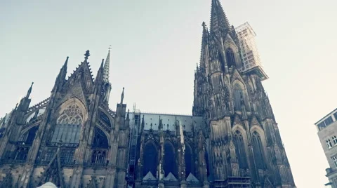 Cologne Dom Cathedral in Cologne Germany Stock Footage 55692194