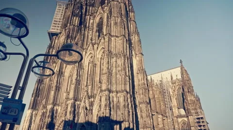 Cologne Dom Cathedral in Cologne Germany Stock Footage 55693664