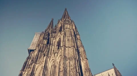 Cologne Dom Cathedral in Cologne Germany Stock Footage 55693687