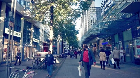 Cologne Downtown Appellhofplatz Stock Footage 55689403