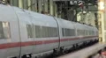 Cologne Famous Bridge Intercity Express ICE Train Passing High Speed Railway Day HD Footage