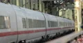 Cologne Famous Bridge Intercity Express ICE Train Passing High Speed Railway Day 4k or 4k+ Resolution