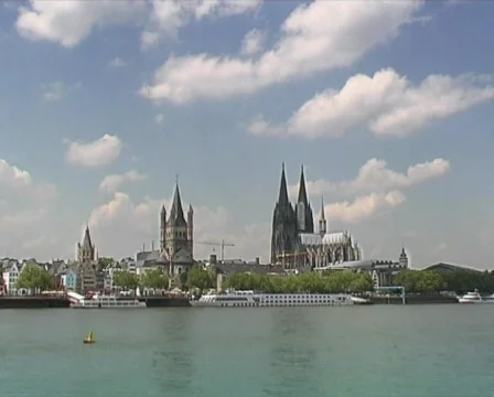 Cologne, Germany Stock Footage 142339