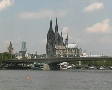 Cologne, Germany Stock Footage 142356