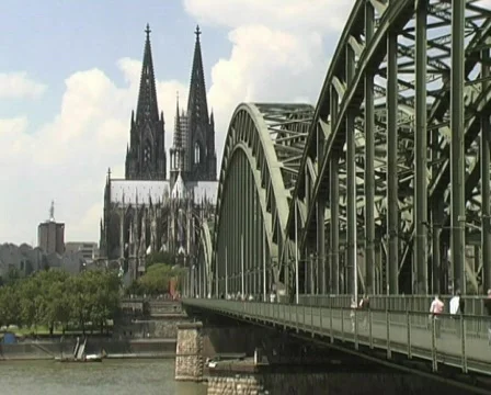 Cologne, Germany Stock Footage 142362