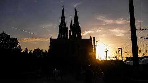 Cologne in Germany 库存照片