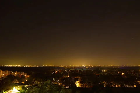 Cologne (Köln) by Night Stock Footage 56341103