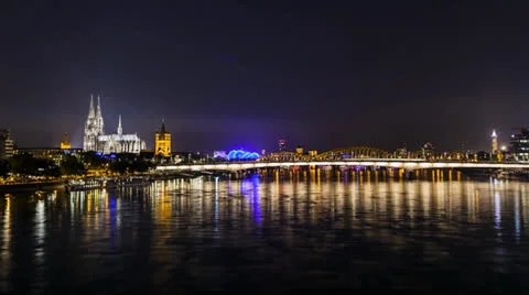 Cologne lights 2013 25mbps.mp4 库存影片 25580987