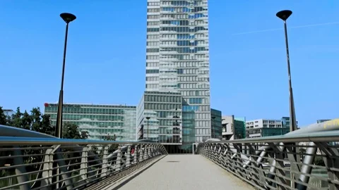 Cologne Mediapark Video stock 92755023