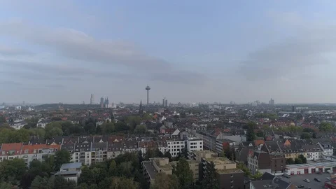 Cologne Panorama Stock Footage