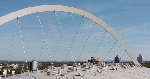 Cologne: Panoramic view Stock Footage 98424382