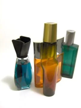 Cologne / Perfume Bottles Stock Photos