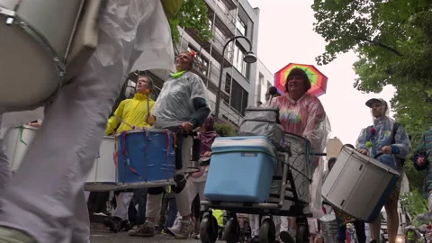 Cologne Pride 2025 (Drumplayers Group WITH Sound) Stockbeeldmateriaal 312789849