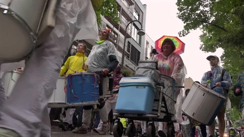 Cologne Pride 2025 (Drumplayers Group WITHOUT Sound) 库存影片 312789853