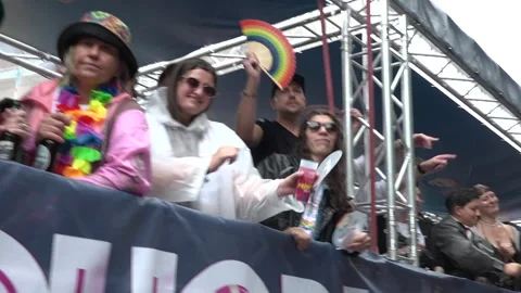 Cologne Pride 2025 (Rainy Parade) 库存影片 312599993