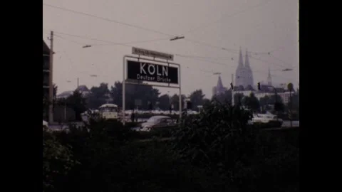 Cologne Sign Stock Footage 252736616