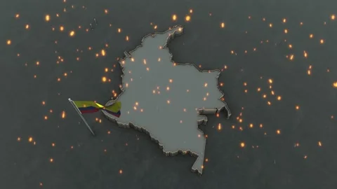 Colombia 02 Video stock 154811628