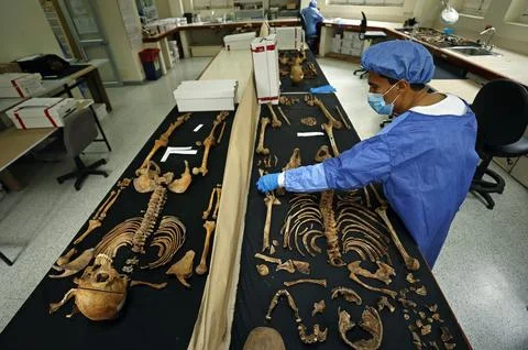Colombia and the titanic task of identifying more than 100,000 disappeared perso Stock Photos