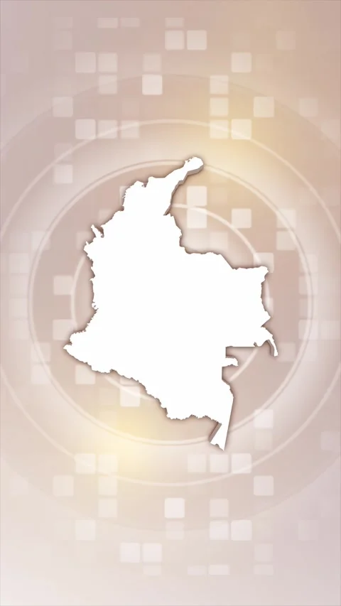 Colombia Map Animated Stock Videos – Royalty-Free HD & 4K Videos