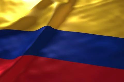 Colombia flag background 스톡 일러스트