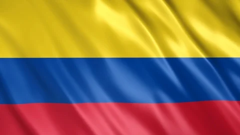 Colombia Flag Stock Footage 123711136