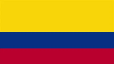 Colombia Flag Stock Footage 262499770