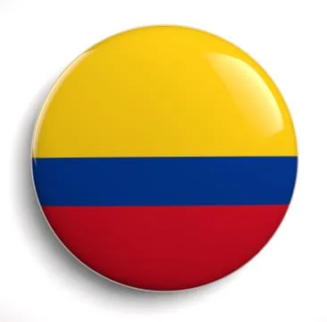 Colombia flag Stock Illustration