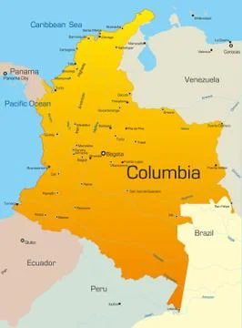 Colombia Stock-Illustration