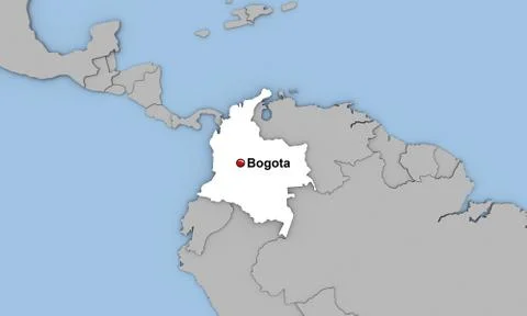 Colombia Stock Illustration