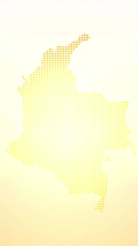 Colombia Map Opener Stock Footage 267848579