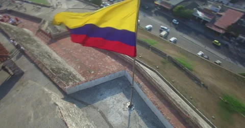 Colombian Flag Vidéo 61719378