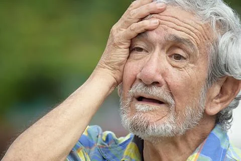 Colombian Male Memory Problems Stock Photos