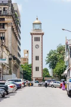 The Colombo Fort Clock Tower Foto stock