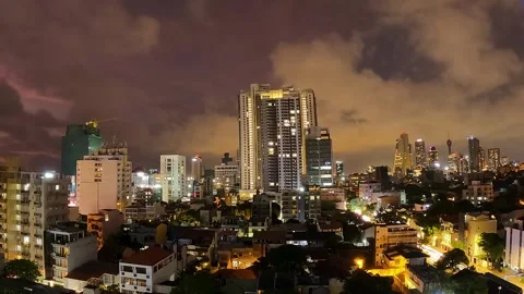 Colombo Nightlapse 1 Stock Footage 288230604