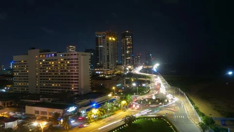Colombo Nightlapse 3 Stock Footage 288230568