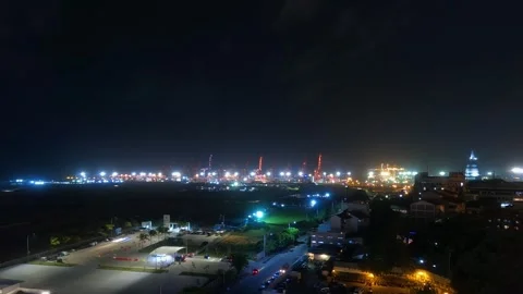 Colombo Nightlapse 4 Video stock 288230151