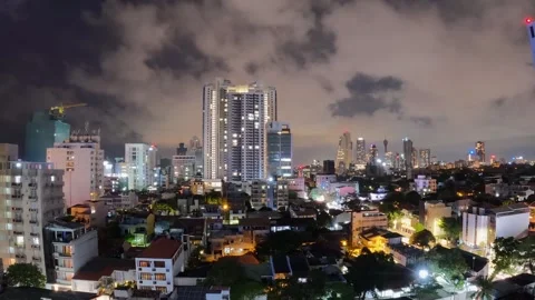 Colombo Nightlapse 5 Stock Footage 288230841