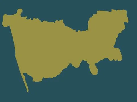 Colombo, Sri Lanka. Solid color shape Stock Illustration