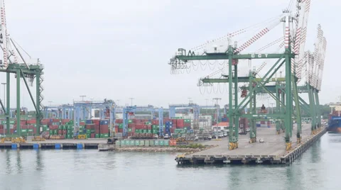 Colon containers Stock Footage 32154458