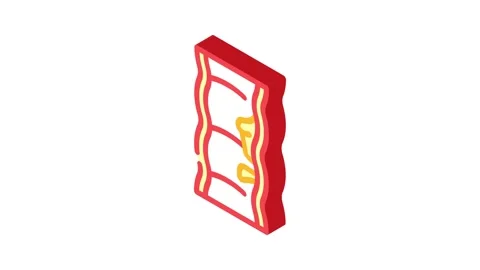 Colon polyps gastroenterologist isometric icon animation Stock Footage 327277112