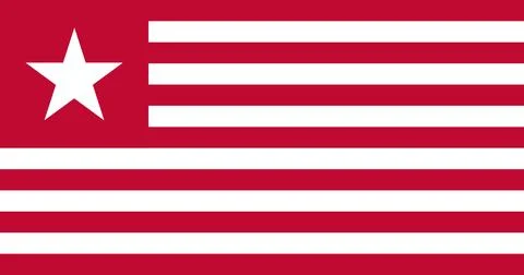 Colonel James Long's Flag Vector Illustration Premium Quality Stock-Illustration