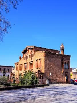 Colonia guell Stock Photos