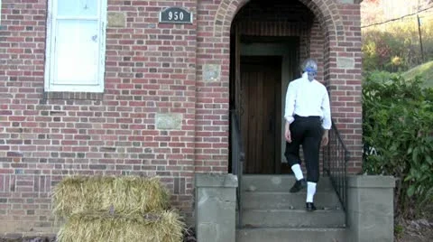 Colonial 1 Stock Footage 8997648