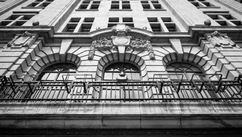 Colonial architecture Stock Photos